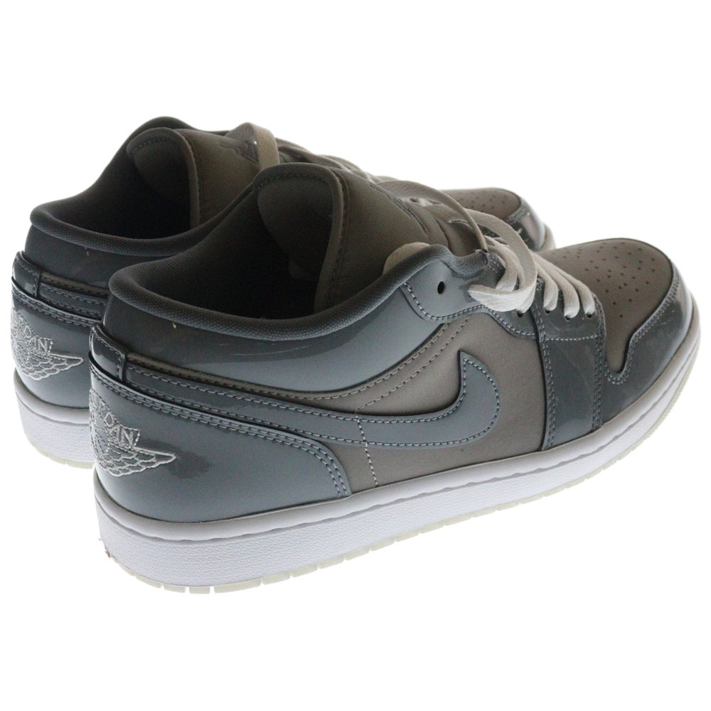 NIKE(ナイキ) AIR JORDAN 1 LOW SE MEDIUM GREY COOL GREY WHITE エアジョーダン1 SE ミディアムグレー クールグレー ホワイト ローカットスニーカー US8/26cm HF3148-001