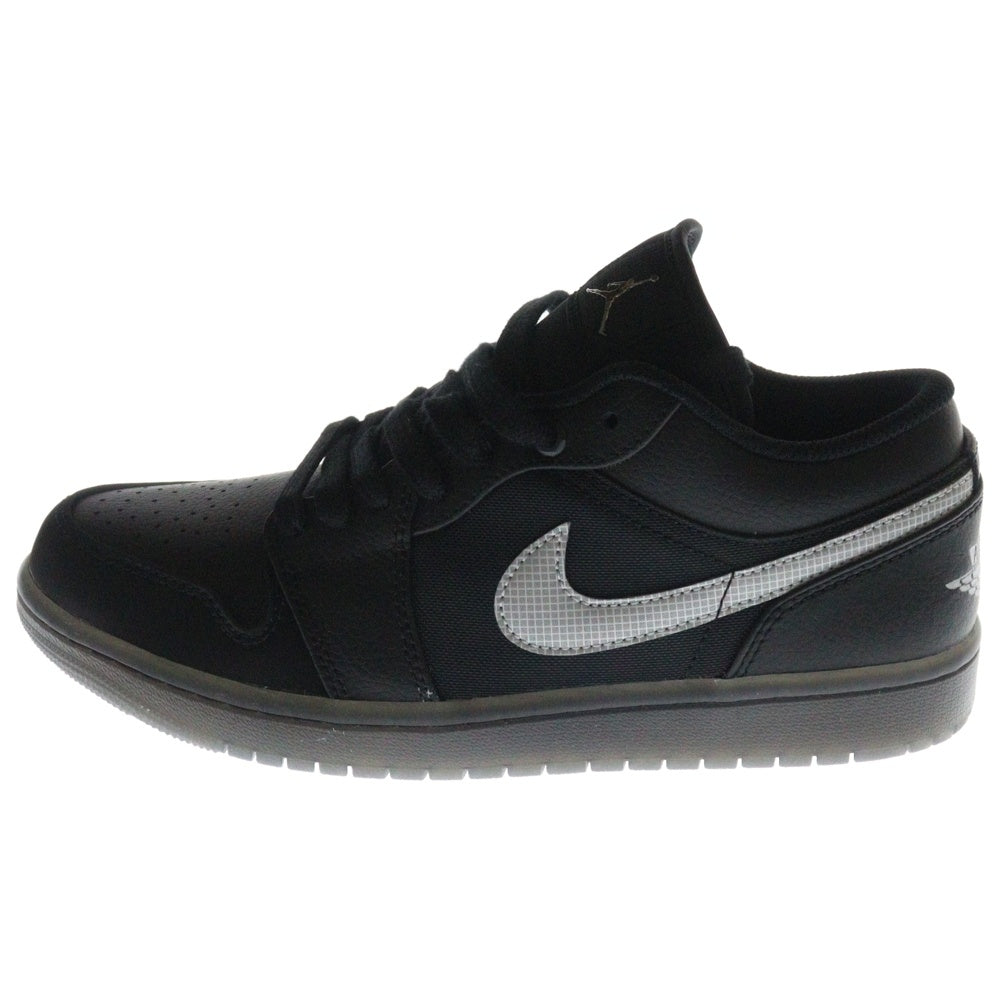 NIKE(ナイキ) AIR JORDAN 1 LOW DARK GUM SOLES エアジョーダン1 ダークガムソール ローカットスニーカー ブラック US8/26cm HV5968-001
