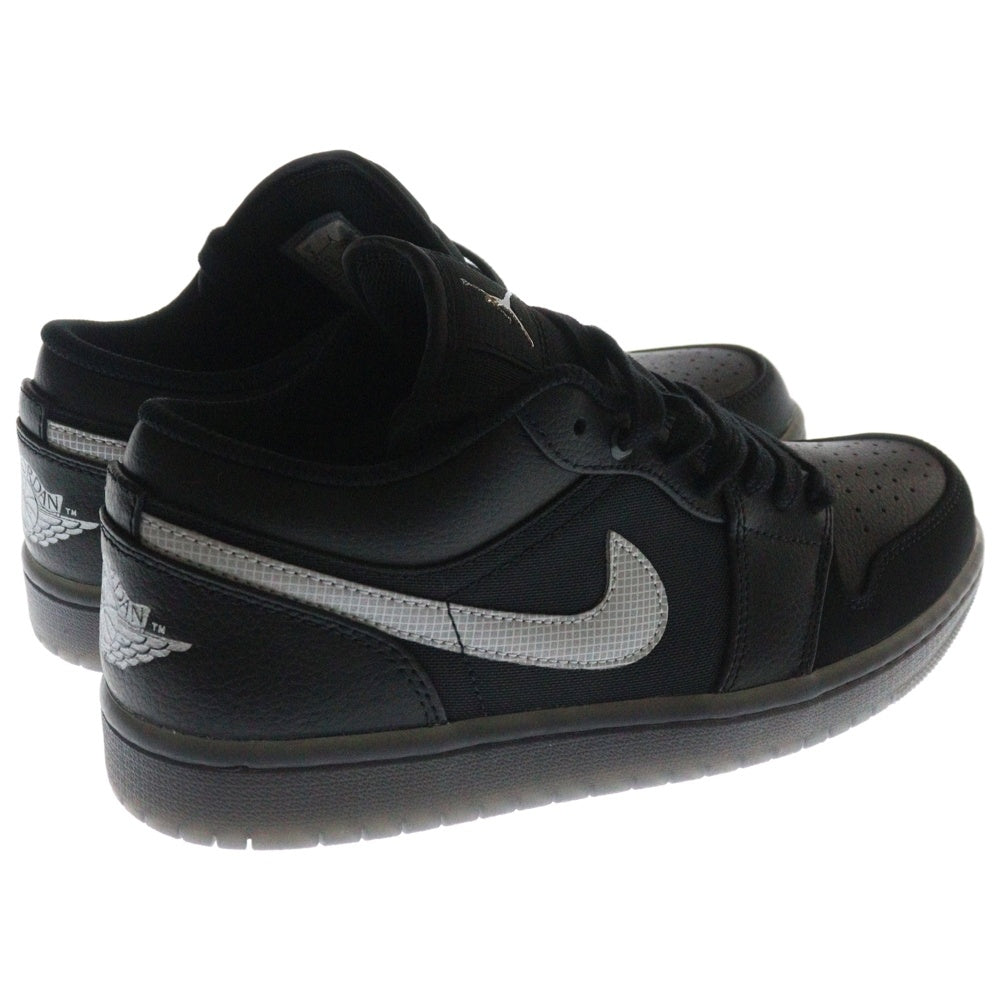 NIKE(ナイキ) AIR JORDAN 1 LOW DARK GUM SOLES エアジョーダン1 ダークガムソール ローカットスニーカー ブラック US8/26cm HV5968-001