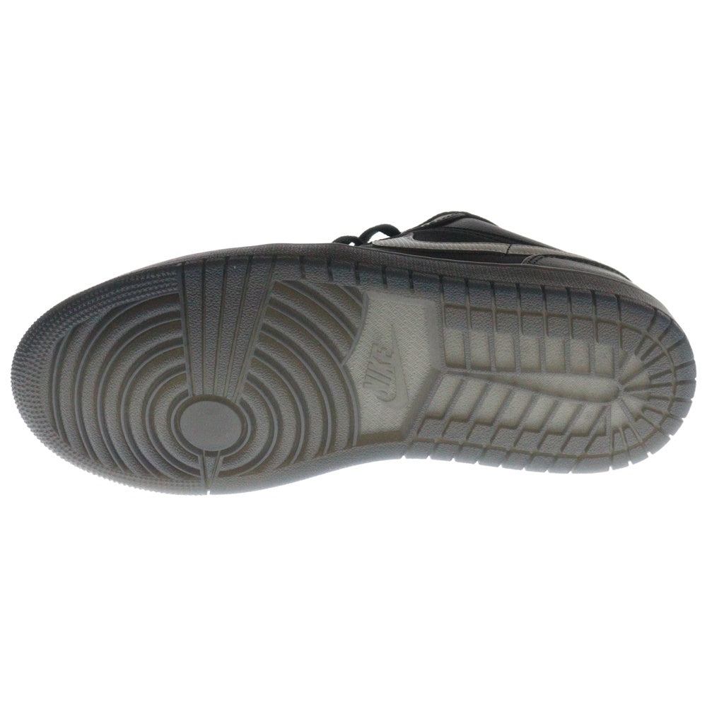 NIKE(ナイキ) AIR JORDAN 1 LOW DARK GUM SOLES エアジョーダン1 ダークガムソール ローカットスニーカー ブラック US8/26cm HV5968-001