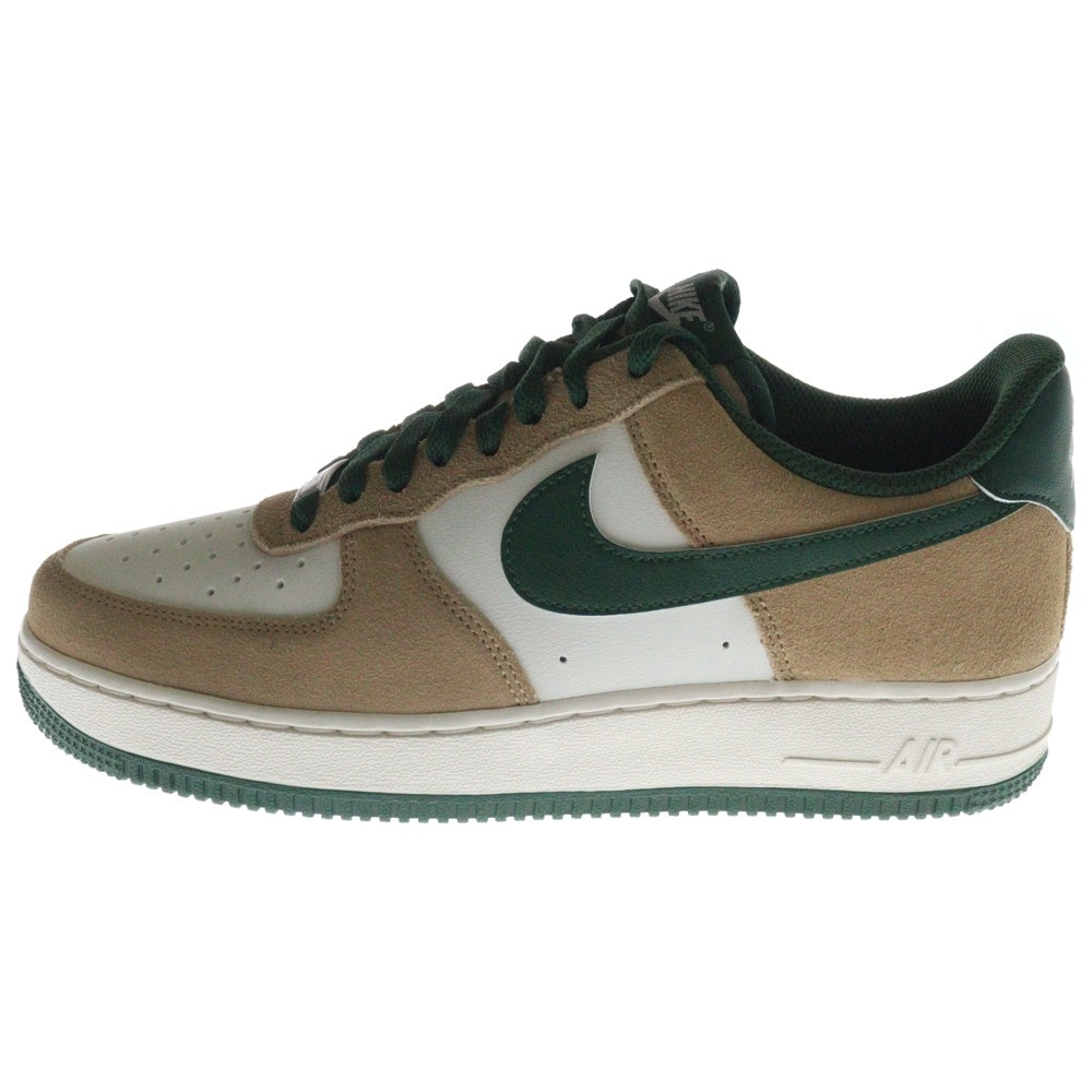 NIKE(ナイキ) AIR FORCE 1 LOW HEMP PHANTOM FIR エアフォース1 ヘンプ/ファントム ファー ローカットスニーカー ホワイト/ベージュ/グリーン US8/26cm FQ8714-203