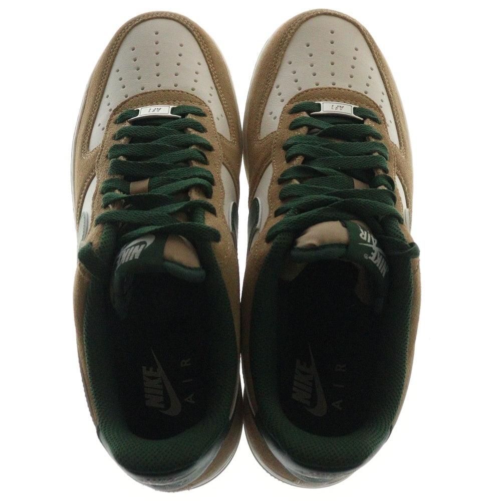 NIKE(ナイキ) AIR FORCE 1 LOW HEMP PHANTOM FIR エアフォース1 ヘンプ/ファントム ファー ローカットスニーカー ホワイト/ベージュ/グリーン US8/26cm FQ8714-203