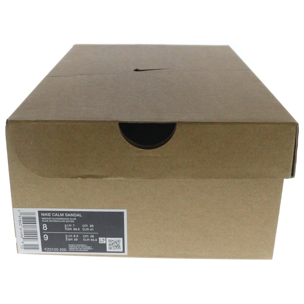 NIKE(ナイキ) CALM SANDAL MEDIUM OLIVE カーム サンダル ミディアムオリーブ US8/26cm FZ3120-200