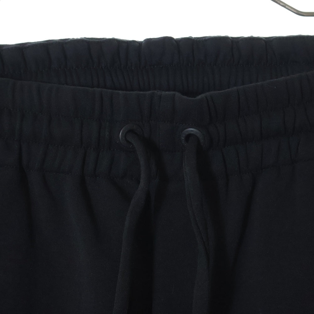 DOLCE & GABBANA(ドルチェアンドガッバーナ) EMBROIDERED BERMUDA SHORTS エンブロイダリー バミューダ スウェットショーツ ブラック GVF8AZ HU7H9