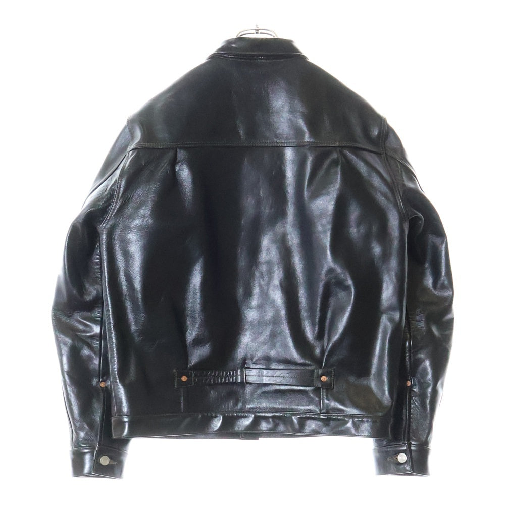 FINE CREEK LEATHERS(ファインクリークレザーズ) RICHMOND リッチモンド アジャスター付き レザージャケット ブラック