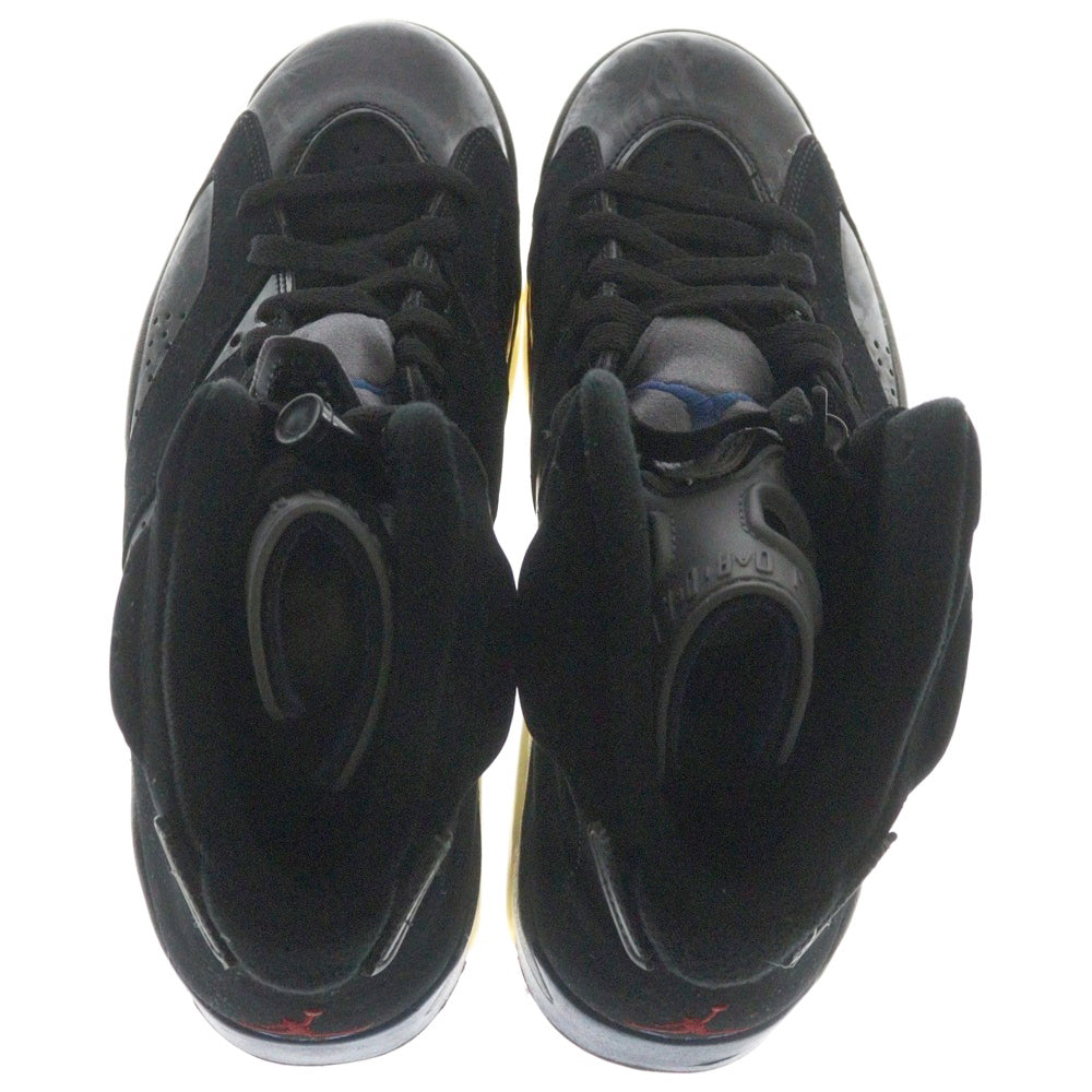 NIKE(ナイキ) 【観賞用 2010年製】 AIR JORDAN 6 RETRO PISTONS エア ジョーダン 6 レトロ ピストンズ ハイカットスニーカー ブラック US9/27cm 384664-001