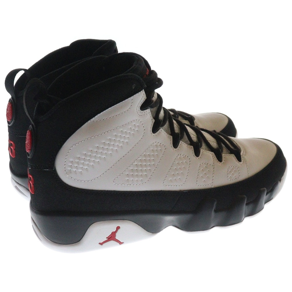 NIKE(ナイキ) AIR JORDAN 9 RETRO エア ジョーダン 9 レトロ ハイカットスニーカー ホワイト/ブラック US9/27cm 302370-112