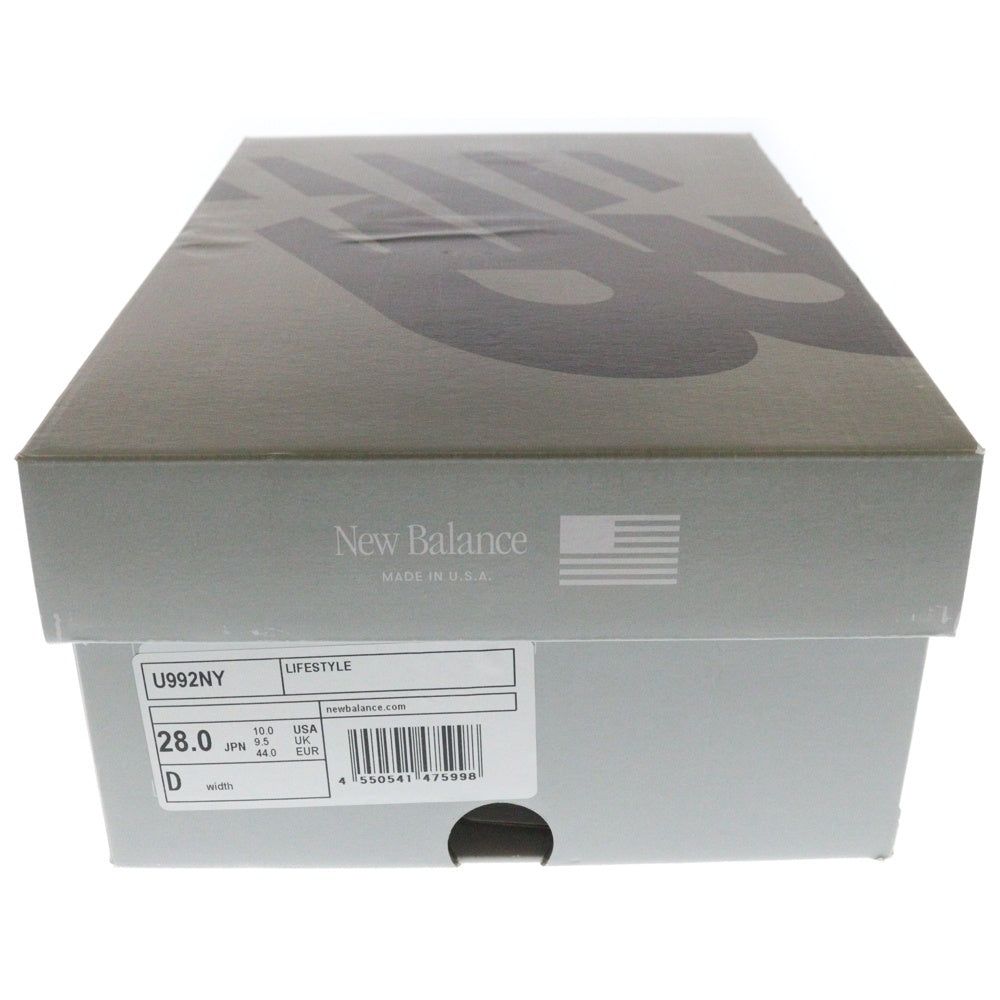 New Balance(ニューバランス) U992NY USA製 メッシュ ローカットスニーカー ネイビー US10/28cm
