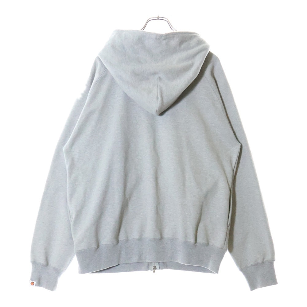 A BATHING APE(アベイシングエイプ) × KAWS BENDY OCTOPUS FULL ZIP HOODIE カウズ ベンディオクトパス フルジップアップパーカー フーディー グレー