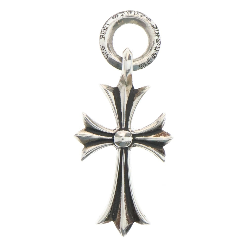 CHROME HEARTS(クロムハーツ) TINY CH CROSS タイニーCHクロス チャーム ネックレストップ シルバー BCA382