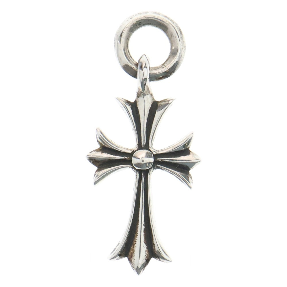 CHROME HEARTS(クロムハーツ) TINY CH CROSS タイニーCHクロス チャーム ネックレストップ シルバー BCA382