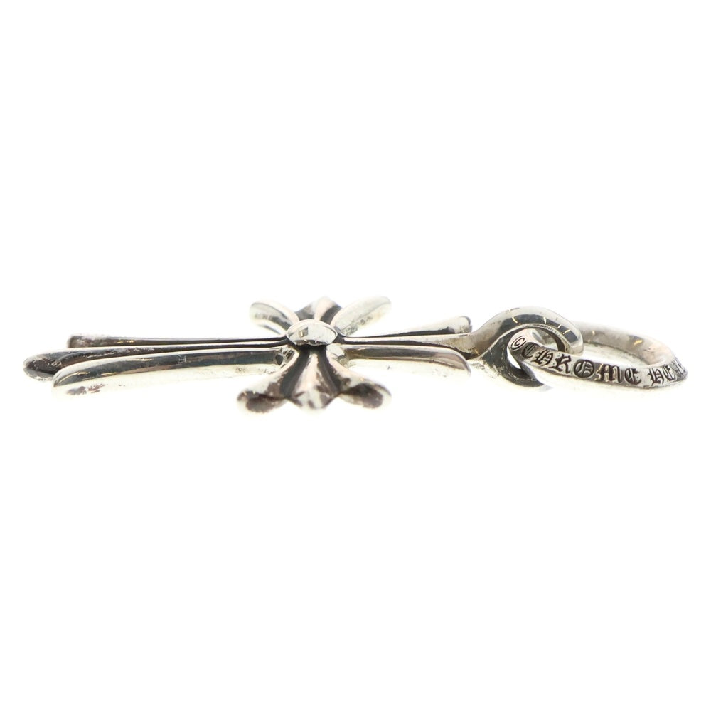 CHROME HEARTS(クロムハーツ) TINY CH CROSS タイニーCHクロス チャーム ネックレストップ シルバー BCA382