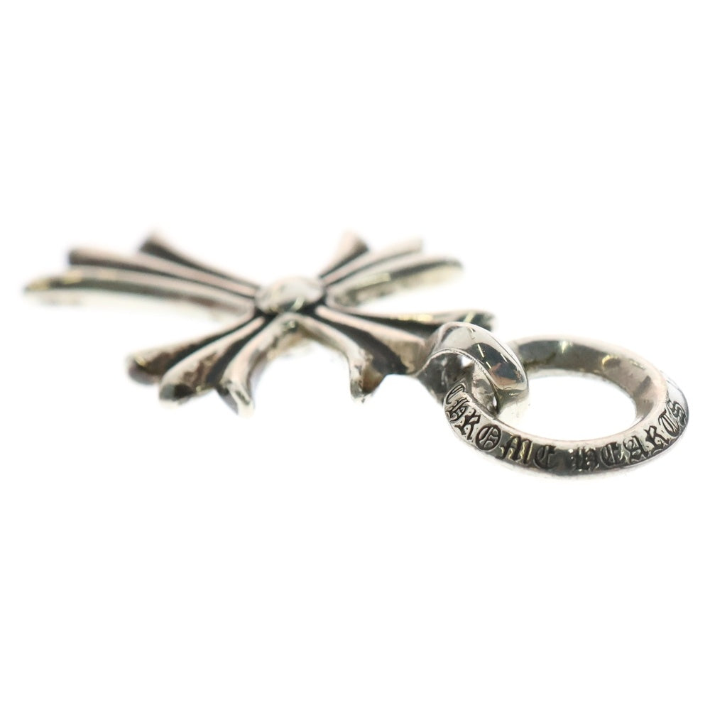 CHROME HEARTS(クロムハーツ) TINY CH CROSS タイニーCHクロス チャーム ネックレストップ シルバー BCA382