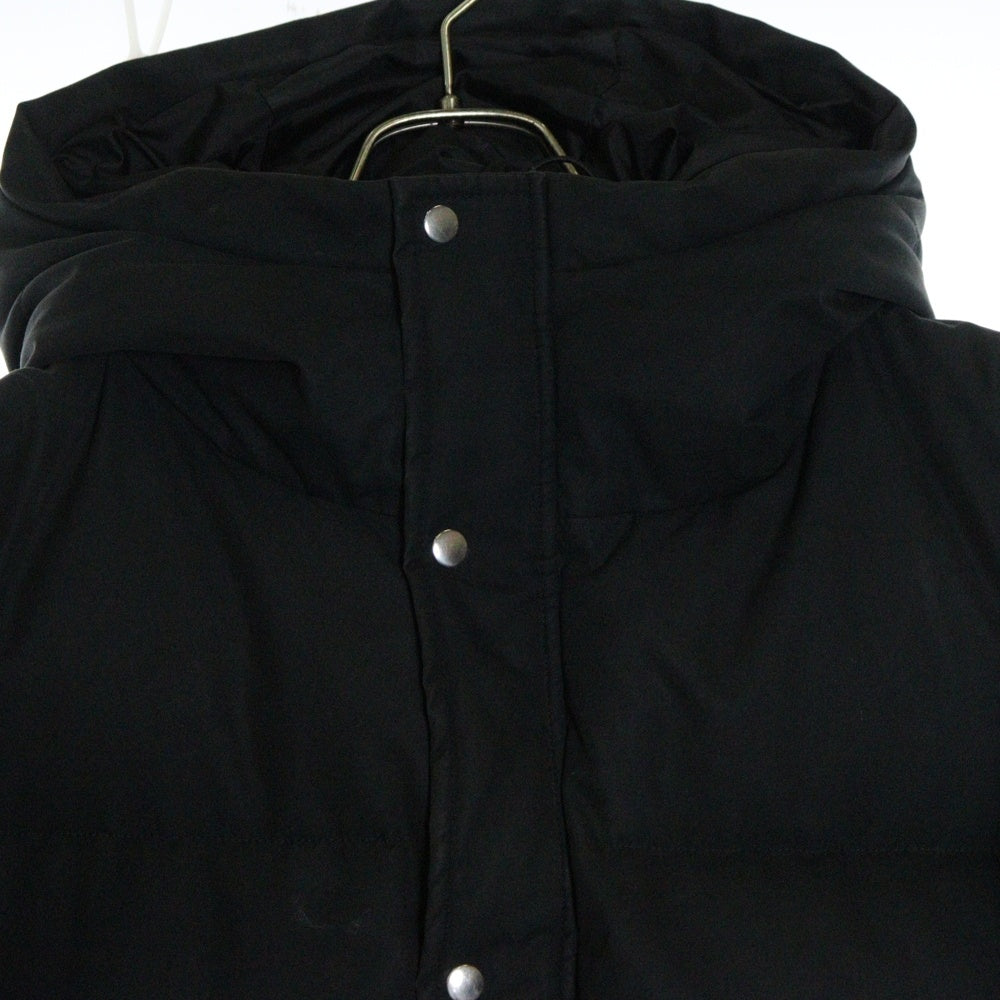 WACKO MARIA(ワコマリア) VENTILE HOODED DOWN JACKET ベンタイル コットン フーデッドダウンジャケット ブラック