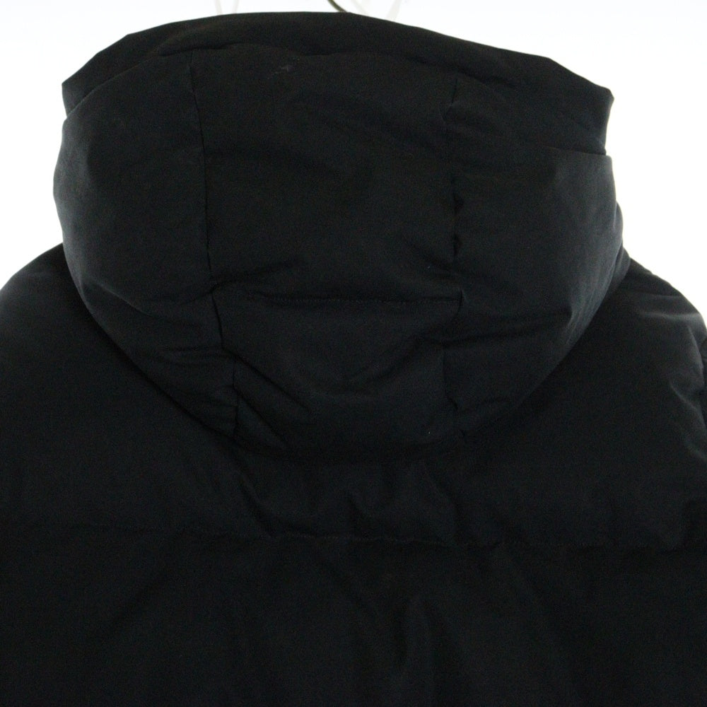 WACKO MARIA(ワコマリア) VENTILE HOODED DOWN JACKET ベンタイル コットン フーデッドダウンジャケット ブラック
