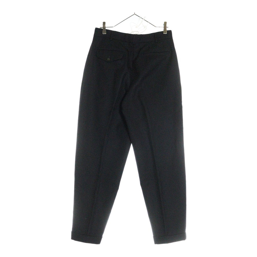COMME des GARCONS HOMME PLUS(コムデギャルソンオムプリュス) 91AW AD1991 ウール 4タック テーパード スラックス ブラック PP-05033S