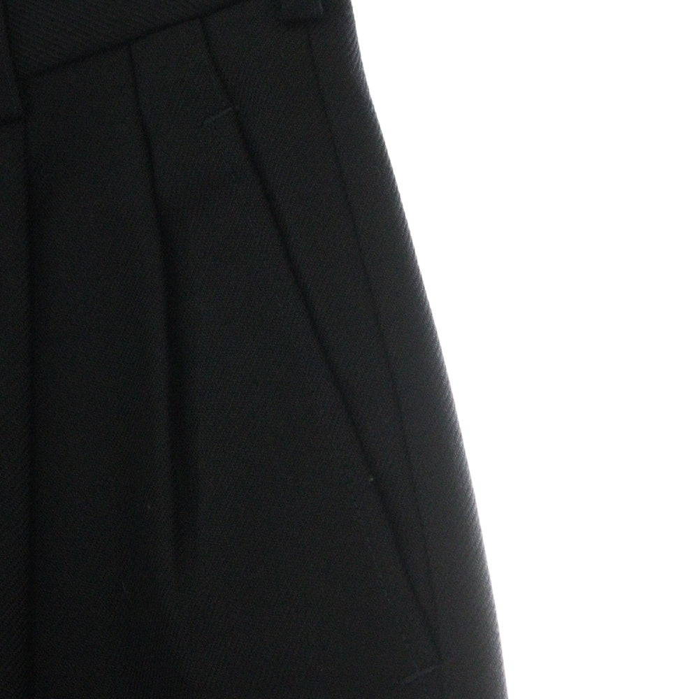 COMME des GARCONS HOMME PLUS(コムデギャルソンオムプリュス) 91AW AD1991 ウール 4タック テーパード スラックス ブラック PP-05033S