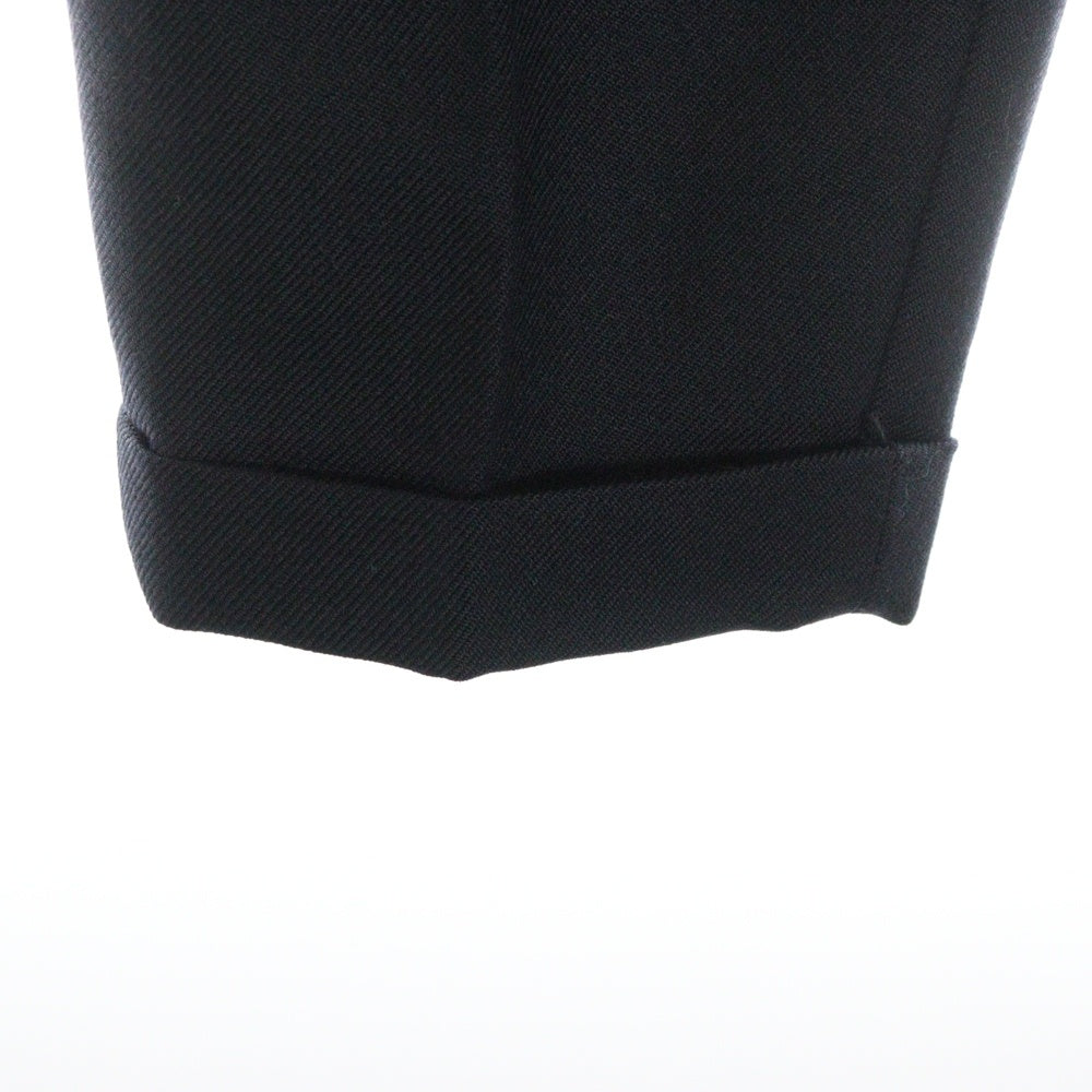COMME des GARCONS HOMME PLUS(コムデギャルソンオムプリュス) 91AW AD1991 ウール 4タック テーパード スラックス ブラック PP-05033S