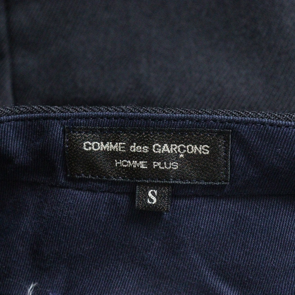 COMME des GARCONS HOMME PLUS(コムデギャルソンオムプリュス) 91AW AD1991 ウール 4タック テーパード スラックス ブラック PP-05033S