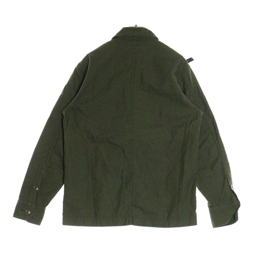 WTAPS(ダブルタップス) 17SS BUDS LS OLIVE DRAB ミリタリー バッズ オリーブドラブ 長袖シャツ カーキ 171WVDT-SHM01