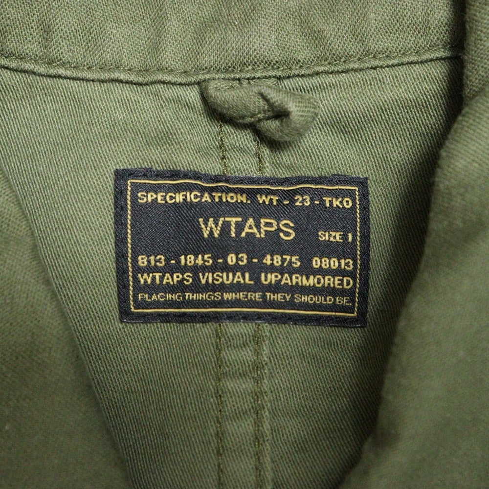 WTAPS(ダブルタップス) 17SS BUDS LS OLIVE DRAB ミリタリー バッズ オリーブドラブ 長袖シャツ カーキ 171WVDT-SHM01