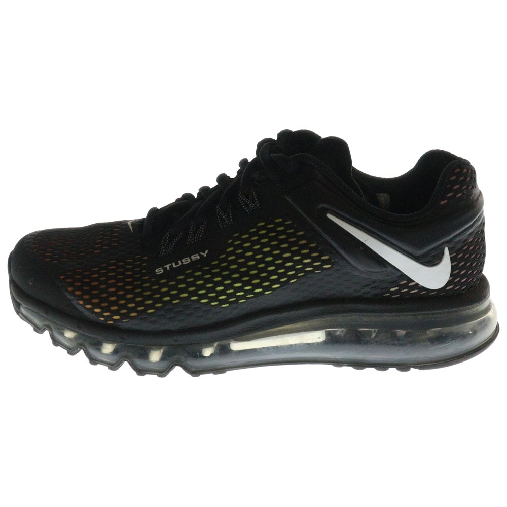 NIKE(ナイキ) ×STUSSY AIR MAX 2013 BLACK ステューシー エアマックス ローカットスニーカー ブラック US8/26cm DO2461-001