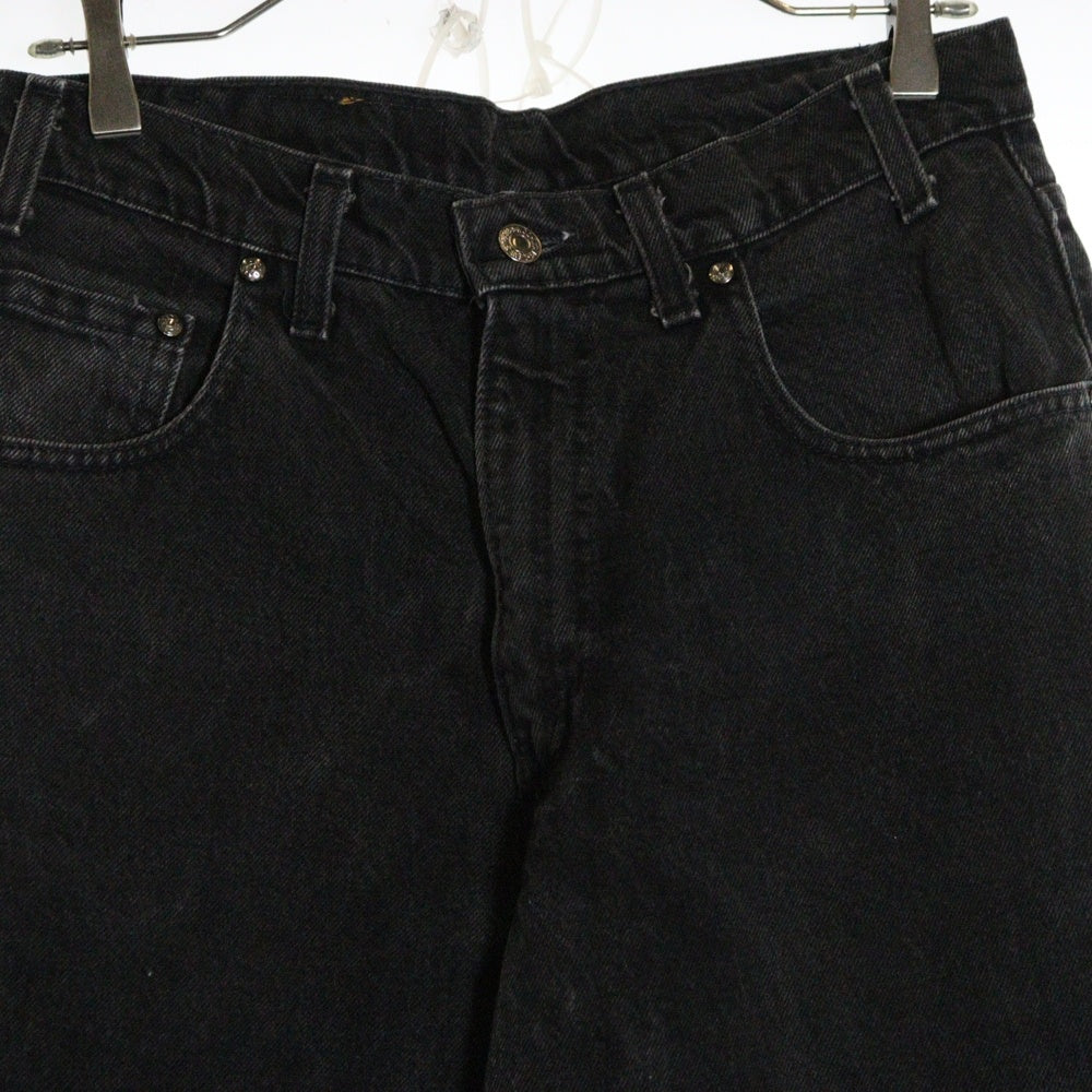 Levi's(リーバイス) 80-90S VINTAGE 505 金色タグ ボタン裏513 後染め ヴィンテージ デニムパンツ ブラック