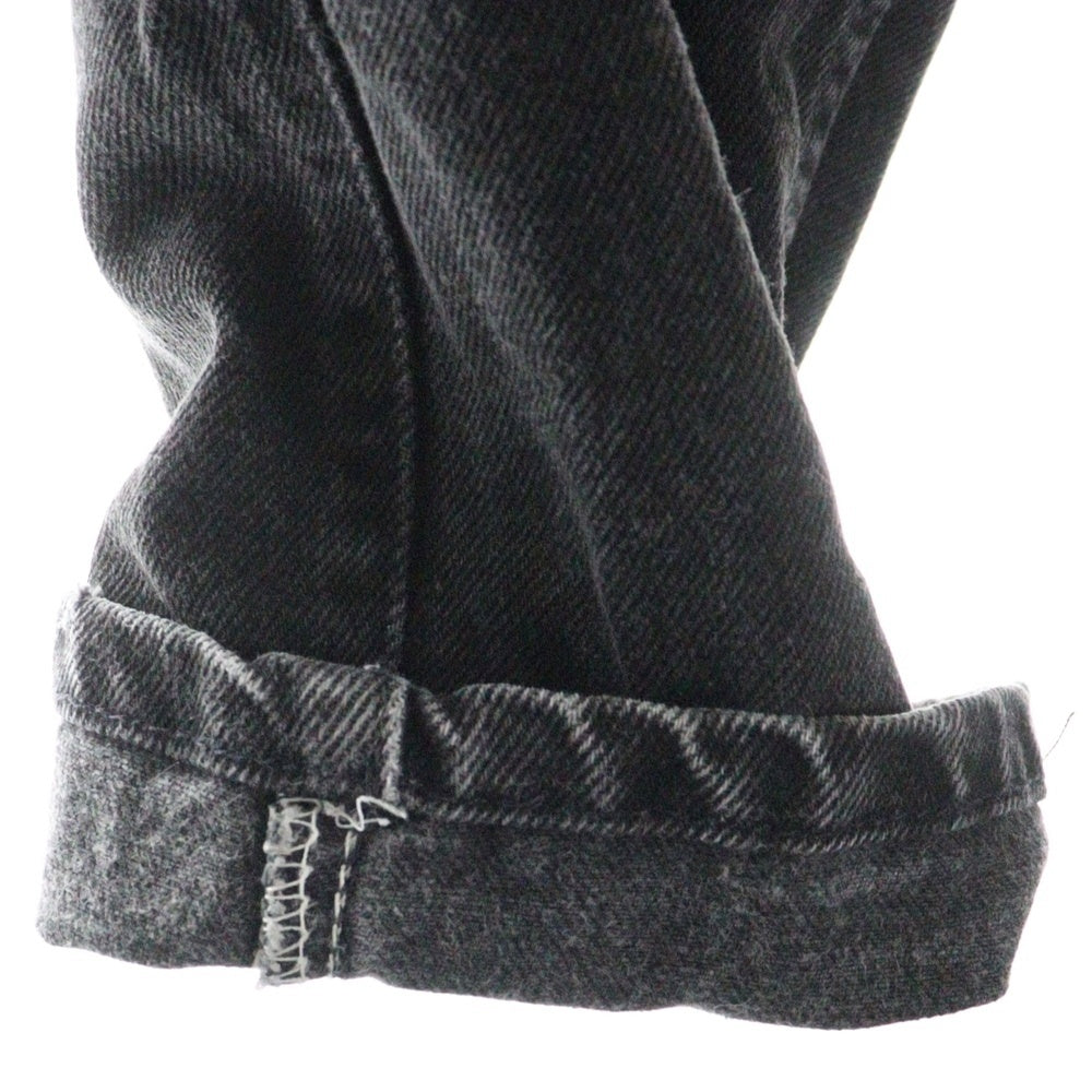 Levi's(リーバイス) 80-90S VINTAGE 505 金色タグ ボタン裏513 後染め ヴィンテージ デニムパンツ ブラック