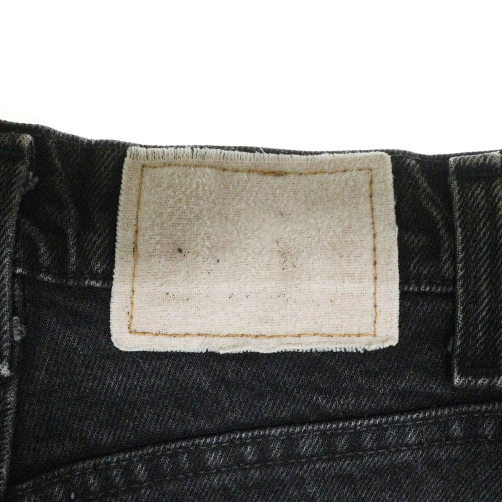 Levi's(リーバイス) 80-90S VINTAGE 505 金色タグ ボタン裏513 後染め ヴィンテージ デニムパンツ ブラック