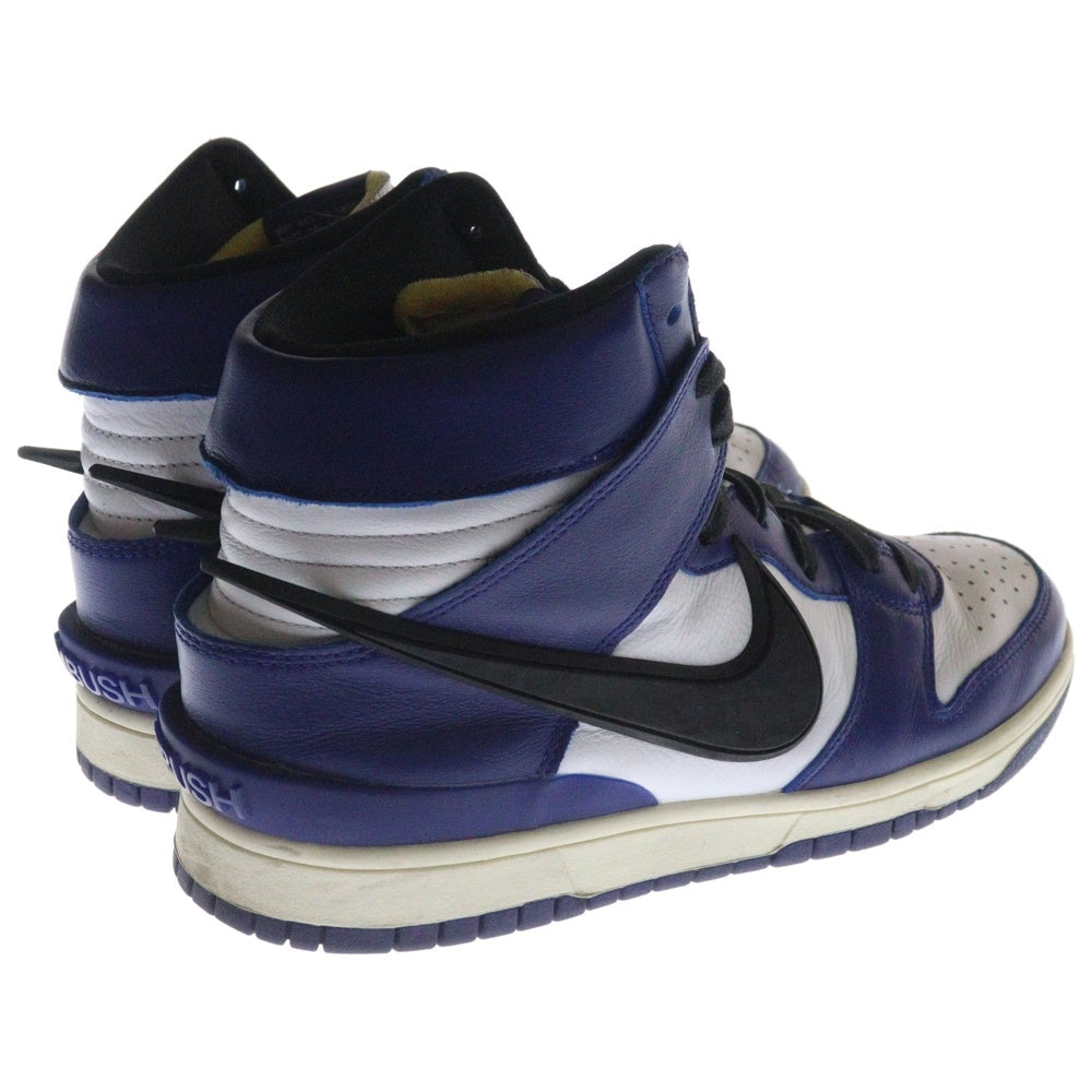 NIKE(ナイキ) ×AMBUSH DUNK HIGH DEEP ROYAL アンブッシュ ダンク ディープロイアル ハイカットスニーカー ブルー/ホワイト US8/26cm CU7544-400
