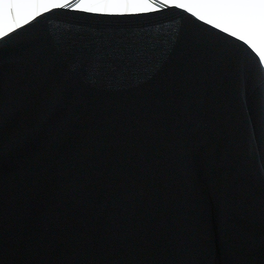 UNDERCOVERISM(アンダーカバイズム) 05SS but Beautiful期 スカル プリント ショートスリーブ カットソー 7分丈 半袖 Tシャツ ブラック