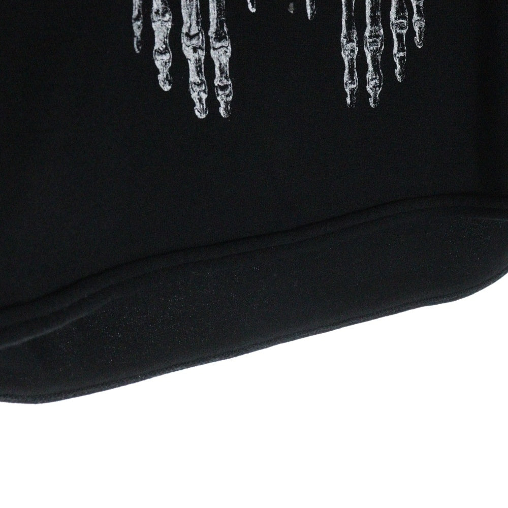UNDERCOVERISM(アンダーカバイズム) 05SS but Beautiful期 スカル プリント ショートスリーブ カットソー 7分丈 半袖 Tシャツ ブラック