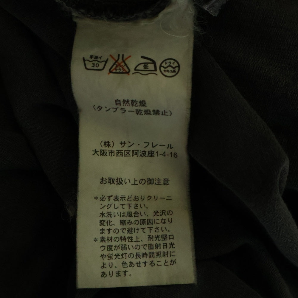 RAF SIMONS(ラフシモンズ) 04SS 宗教期 フロントプリント ショートスリーブカットソー 半袖Tシャツ グレー