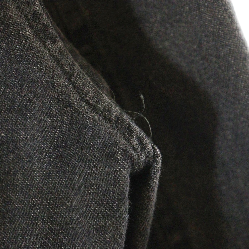 RAF SIMONS(ラフシモンズ) 05AW ポルターガイスト期 デニム ダブル ライダース ジャケット グレー