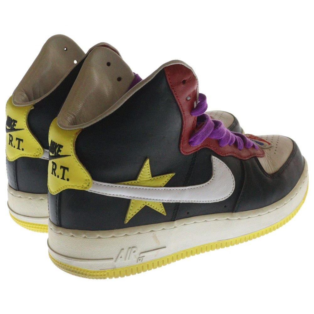 NIKE(ナイキ) ×RICCARDO TISCI AIR FORCE1 HIGH All-STAR リカルドティッシ エアフォース1 オールスター ハイカットスニーカー ブラック US9.5/27.5cm AQ3366-600