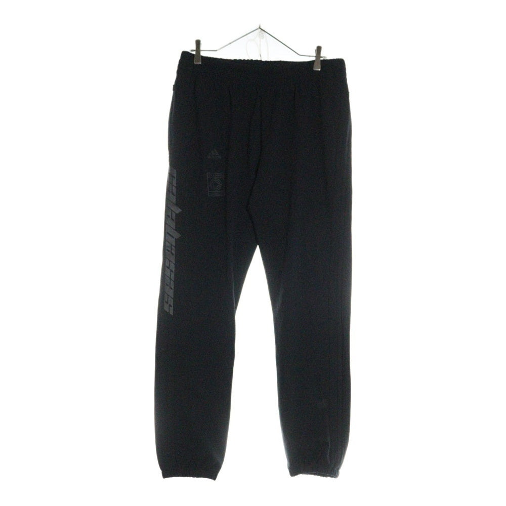 adidas(アディダス) ×YEEZY CALABASAS TRUCK PANTS イージー カラバサス サイドロゴプリント トラックパンツ ブラック CV8357