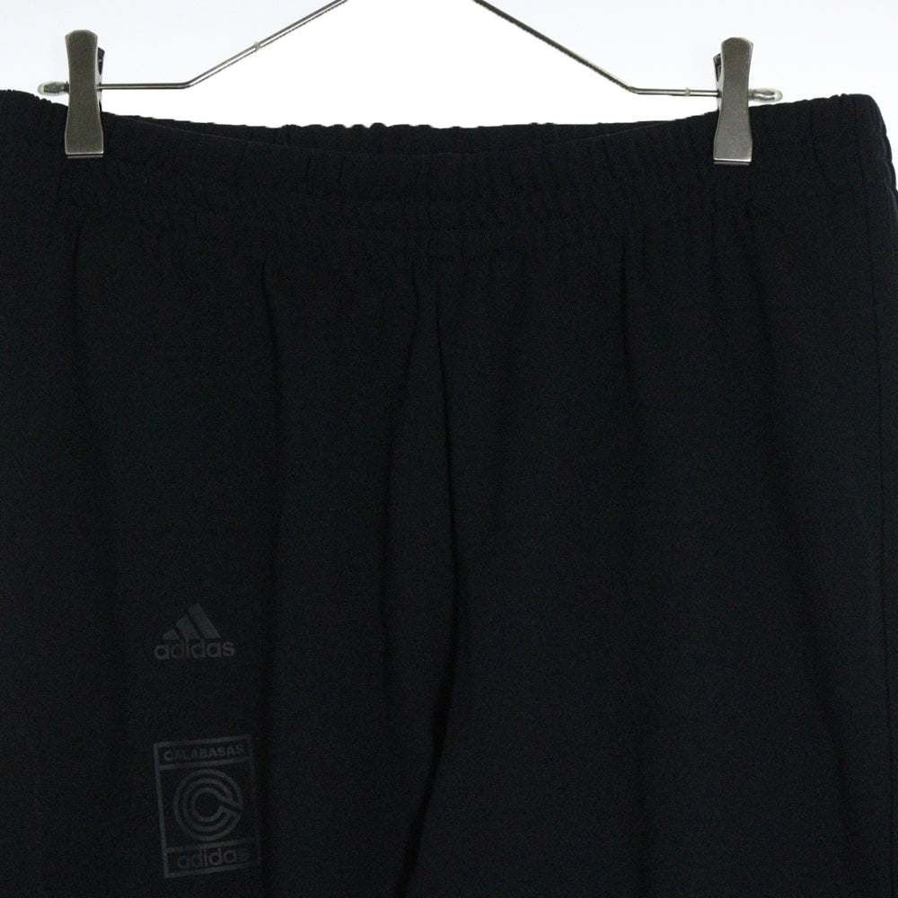 adidas(アディダス) ×YEEZY CALABASAS TRUCK PANTS イージー カラバサス サイドロゴプリント トラックパンツ ブラック CV8357