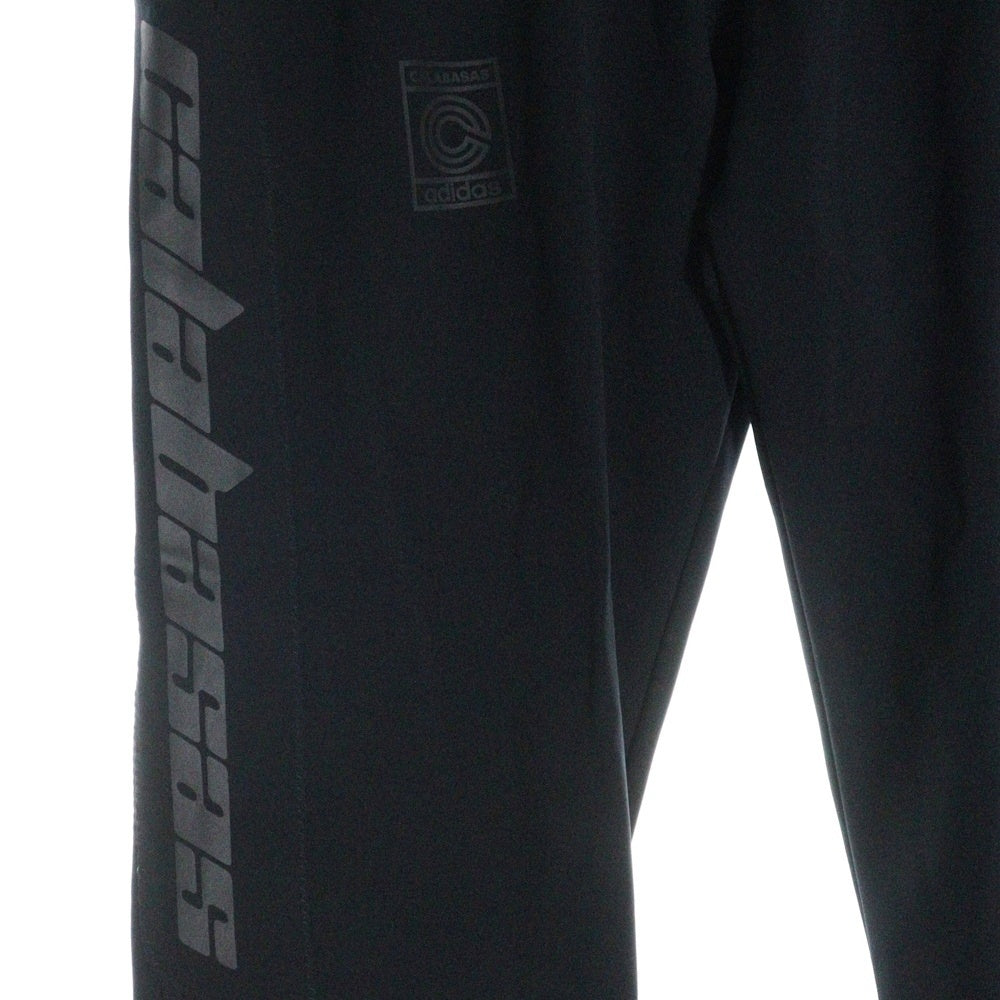 adidas(アディダス) ×YEEZY CALABASAS TRUCK PANTS イージー カラバサス サイドロゴプリント トラックパンツ ブラック CV8357