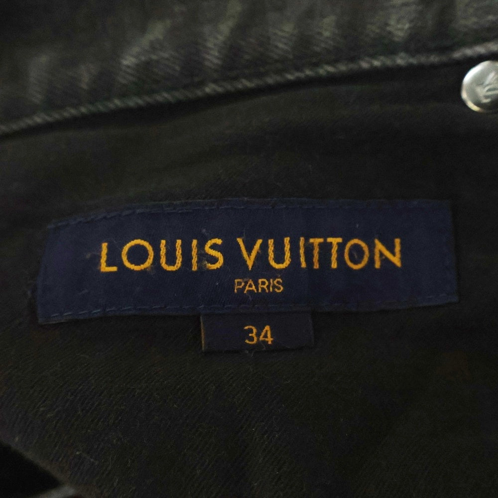 LOUIS VUITTON(ルイヴィトン) 22AW 5P テーパード デニムパンツ ブラック RM222Q DKN HID70W