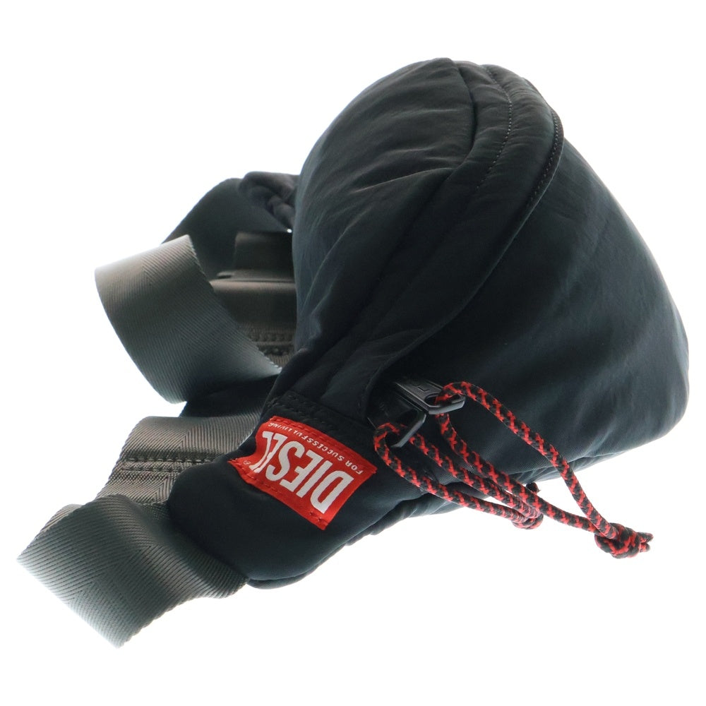 DIESEL(ディーゼル) Waist Bag ウエストポーチ ショルダーバッグ ブラック X09372