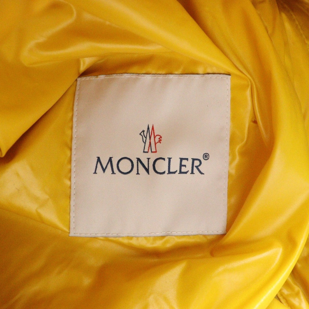 MONCLER(モンクレール) 19AW ×VALEXTRA MARE GIUBBOTTO DOWN JACKET ヴァレクストラ マレ ジュボット ダウンジャケット イエロー E20914137685