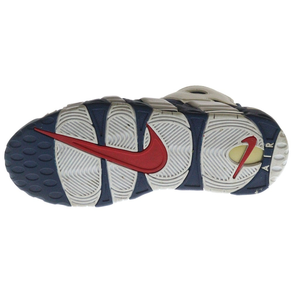 NIKE(ナイキ) AIR MORE UPTEMPO 96 OLYMPIC エアモアアップテンポ 96 オリンピック ハイカットスニーカー ネイビー/ホワイト US9/27cm FQ8182-100