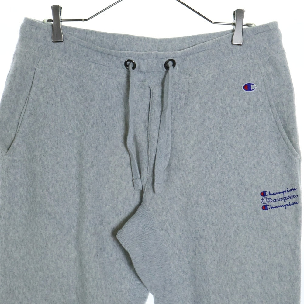 CHAMPION(チャンピオン) REVERSE WEAVE リバースウィーブ 復刻青タグ コットンポリ スウェットパンツ グレー C8-J218