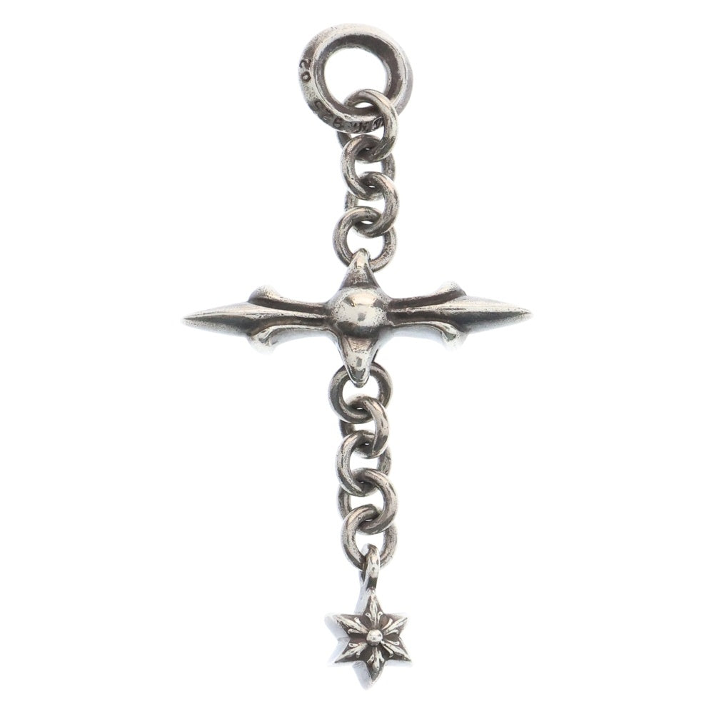 CHROME HEARTS(クロムハーツ) ROLY CROSS ローリークロス チャーム ペンダントトップ シルバー BCA304