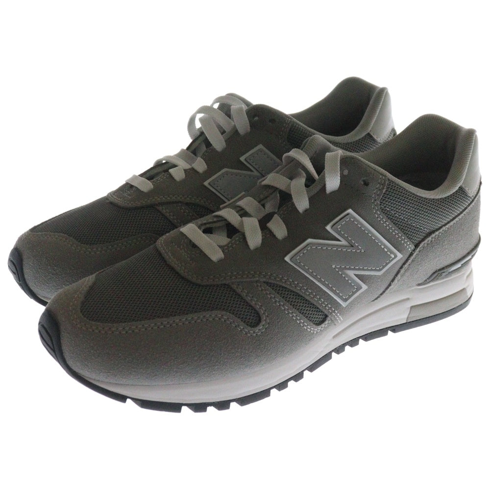 New Balance(ニューバランス) ML565EG1 スエード ローカット スニーカー グレー US10/28cm