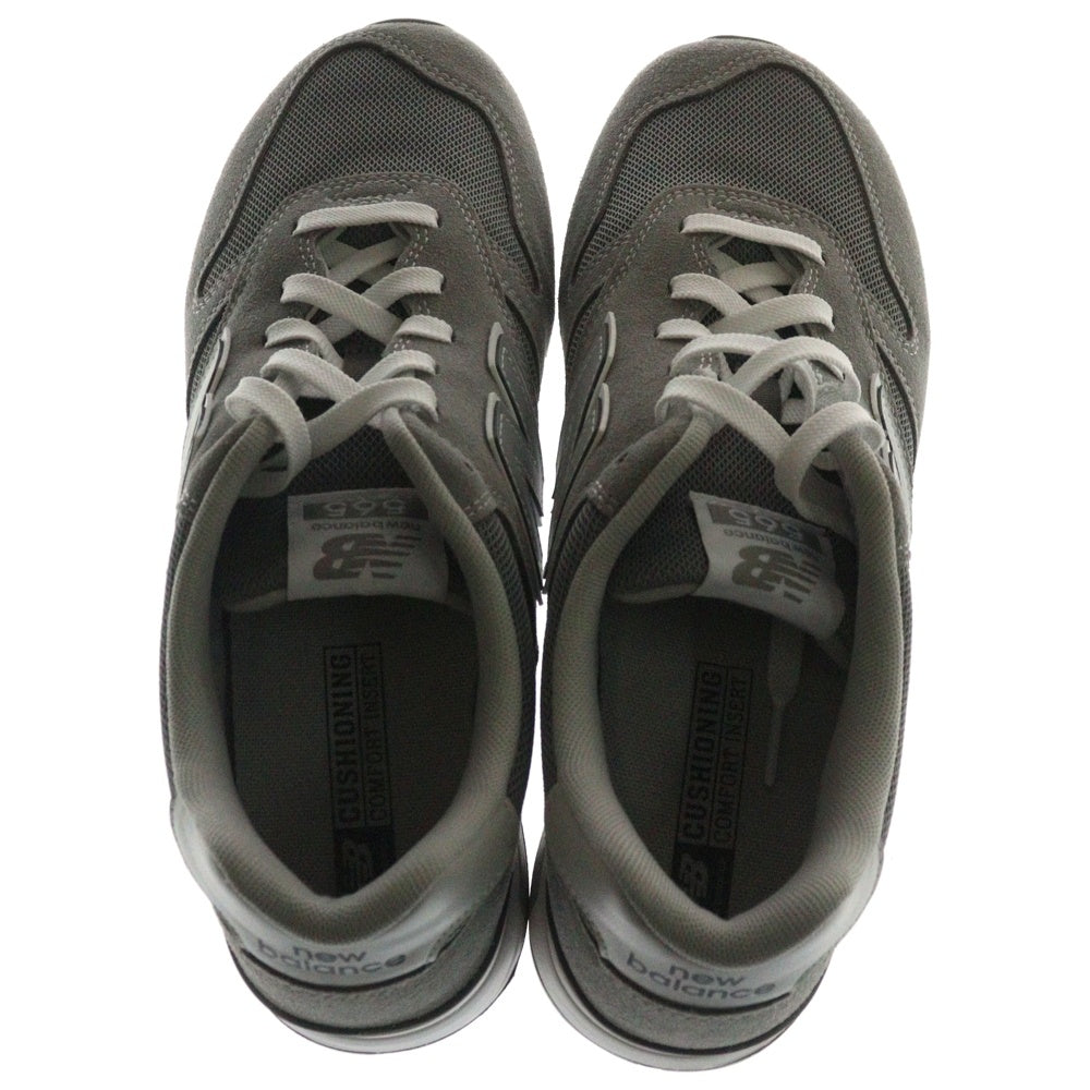 New Balance(ニューバランス) ML565EG1 スエード ローカット スニーカー グレー US10/28cm