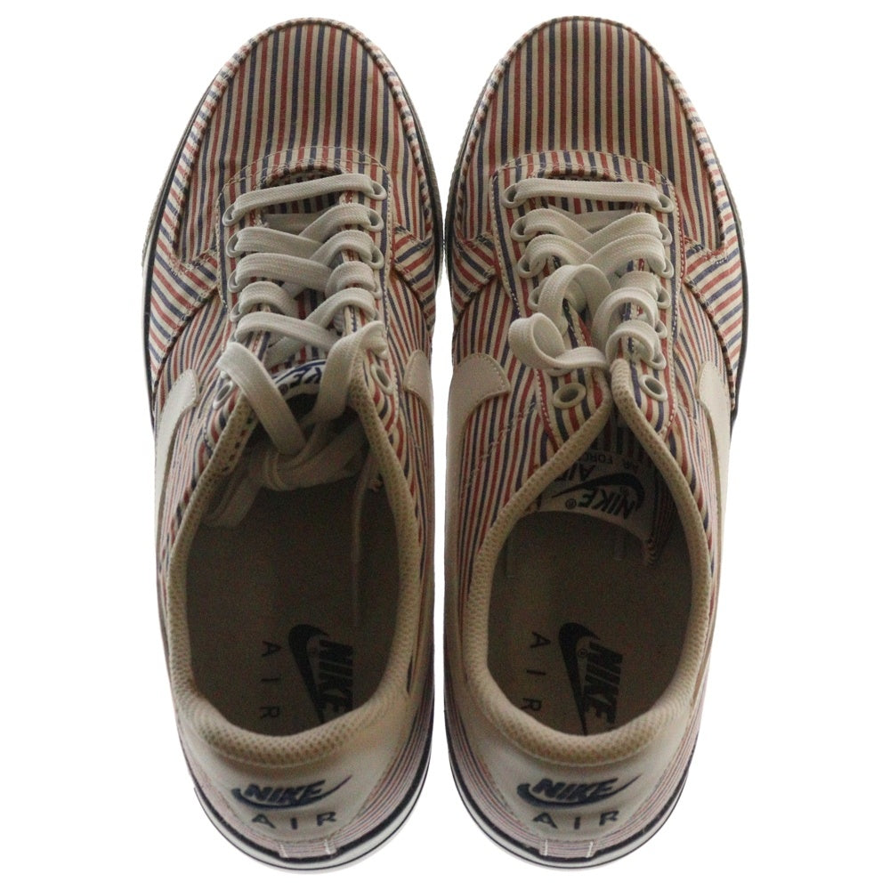 NIKE(ナイキ) 【観賞用 2014年製】 AIR FORCE 1 AC BR QS エアフォース1 ストライプ ローカットスニーカー ホワイト/レッド/ブルー US9.5/27.5cm 630939-102