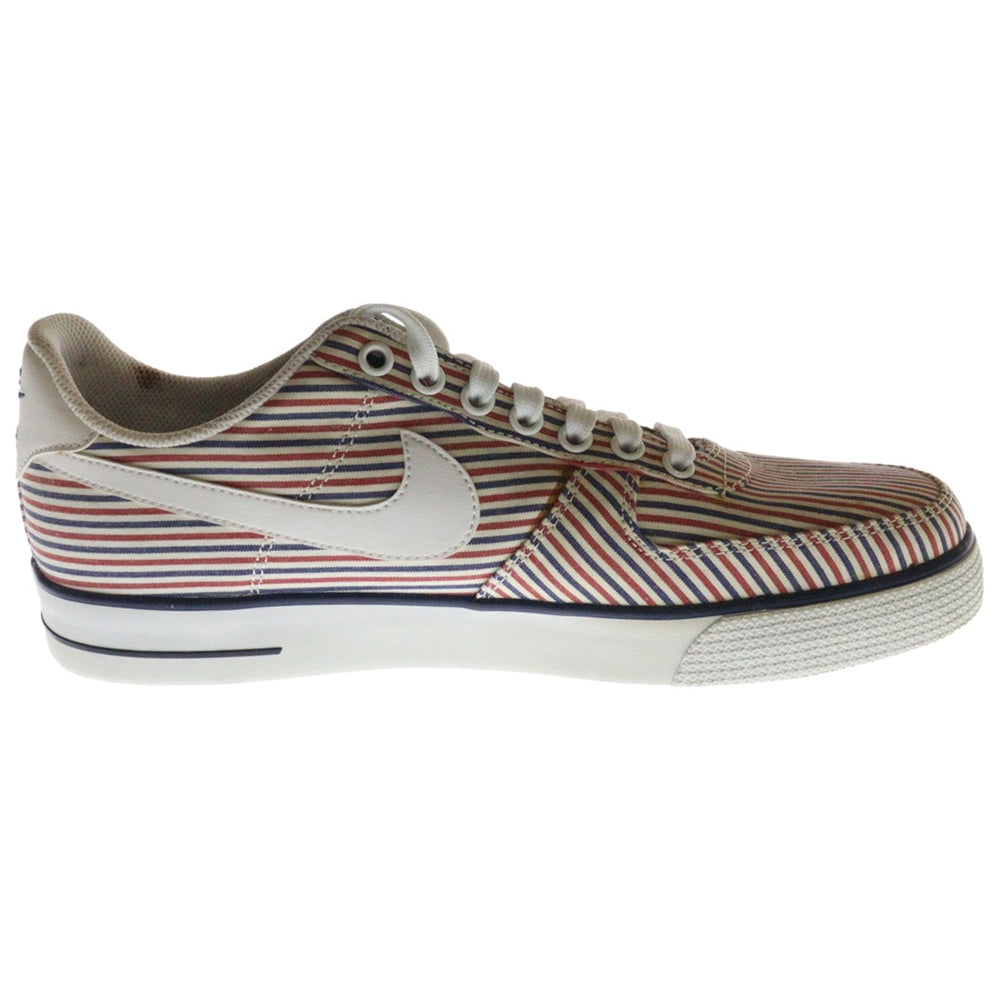 NIKE(ナイキ) 【観賞用 2014年製】 AIR FORCE 1 AC BR QS エアフォース1 ストライプ ローカットスニーカー ホワイト/レッド/ブルー US9.5/27.5cm 630939-102