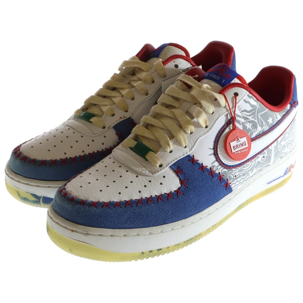 NIKE(ナイキ) 【観賞用 2013年製】 AIR FORCE 1 LOW PRM PUERTORICO エアフォース1 プエルトリコ ローカットスニーカー マルチカラー US10.5/28.5cm 579941-100