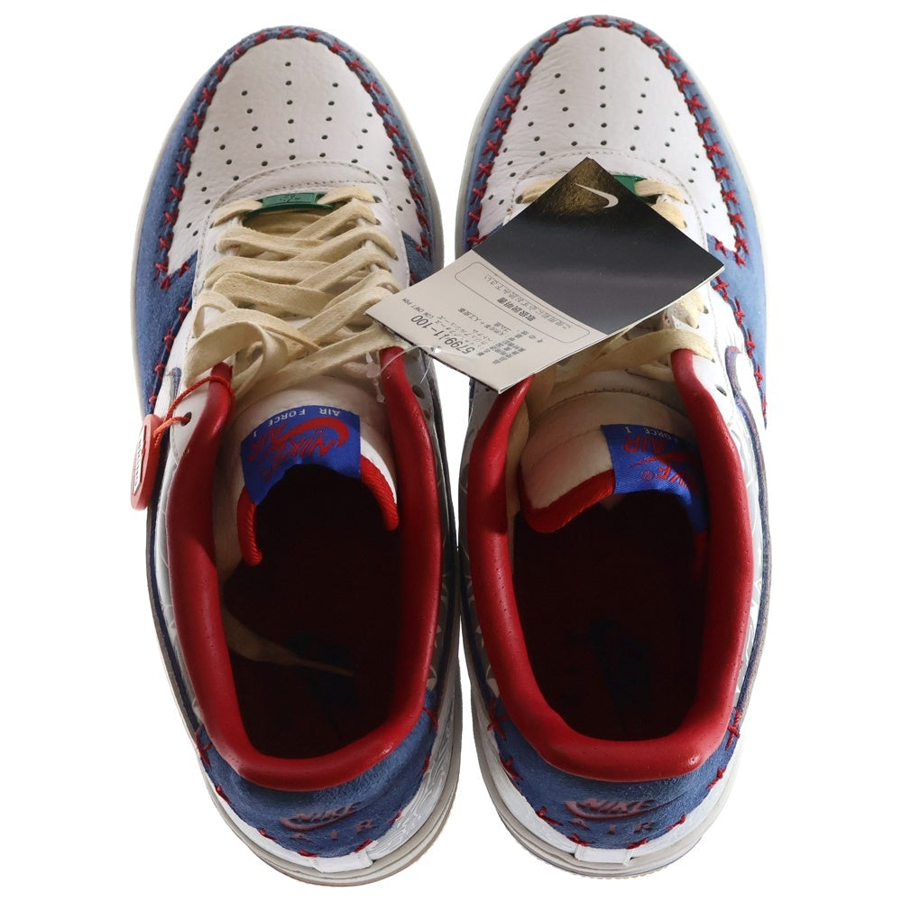 NIKE(ナイキ) 【観賞用 2013年製】 AIR FORCE 1 LOW PRM PUERTORICO エアフォース1 プエルトリコ ローカットスニーカー マルチカラー US10.5/28.5cm 579941-100
